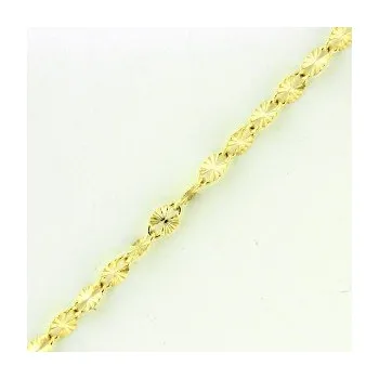 Řetízek Zlatý řetízek ze žlutého zlata