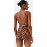 Chantelle Jednodílné plavky Sauvage C17UR0 Hnědá 80E