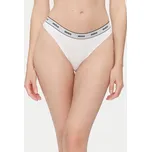 HUGO Souprava tang Triplet Thong Stripe 50545680 Bílá XXL