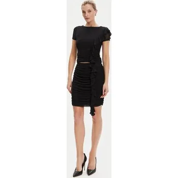 Dámská sukně Guess Mini sukně W5YD56 KCZC2 Černá Regular Fit M