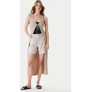 Dámský svetr ONLY Kardigan Meddi 15347887 Béžová Regular Fit M