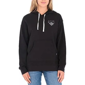 Dámská mikina Dámská mikina Hurley Omen Boyfriend - Velmi příjemná a pohodlná mikina s potiskem od značky Hurley, černé provedení. - 3429873