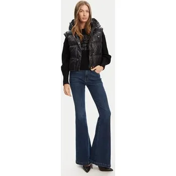 Pánská bunda Guess Sportovní vesta W5YL11 WHDO2 Černá Regular Fit M