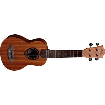 Ukulele LAG TKU-8S Tiki Natural Satin Sopránové ukulele