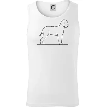 Pánské termoprádlo Lagotto romagnolo stojící - Tílko pánské Core - S ( Bílá )