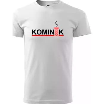 Pánské tričko Kominík - Triko extra velké (5-8XL) - 7XL ( Bílá )