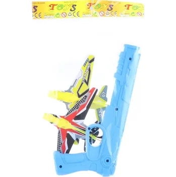 Dětská zbraň Pistole vystřelující letadélka