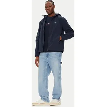 Pánské oblečení Tommy Jeans Větrovka Chicago DM0DM21393 Tmavomodrá Regular Fit L
