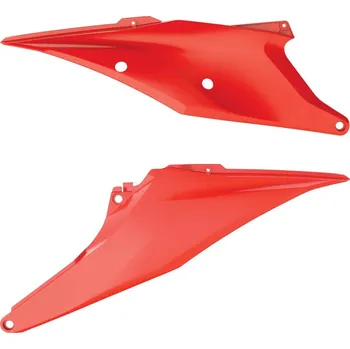 POLISPORT boční tabulky na startovací číslo KTM SX/SX-F 19-22; EXC/EXC-F 20-23 barva oranžová fluorescenční (komplet) (POLISPORT boční tabulky na startovací číslo KTM SX/SX-F 19-22; EXC/EXC-F 20-23 barva oranžová fluorescenční (komplet))