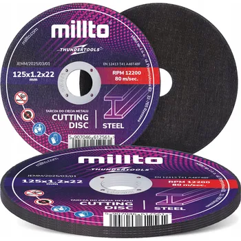 Řezný kotouč 5x ŘEZNÝ KOTOUČ NA KOV 125 x 1,2 Nerezová Ocel INOX HLINÍK PLECHY IF