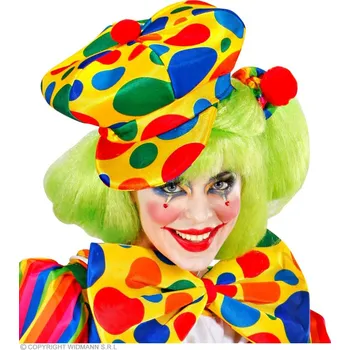 Volný čas Klaunská kšiltovka s bambulkou