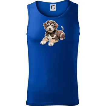 Pánské termoprádlo Lagotto romagnolo vyšívaný velký - Tílko pánské Core - M ( Královská modrá )