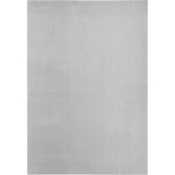 Koberec Kusový koberec s vysokým vlasem Arezzo, 170 × 120 cm, šedý, 100% polyester 700154