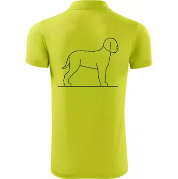 Pánská košile Lagotto romagnolo stojící - Polokošile Victory sportovní (dresovina) - XL ( Limetková )