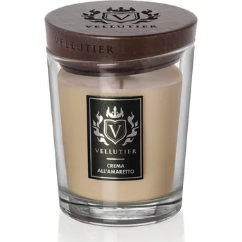 Svíčka Svíčka Vellutier střední, Crema All’Amaretto