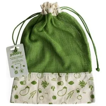 Termobox Pytlík na zeleninu Pebbly NBA178 krémovo-zelená