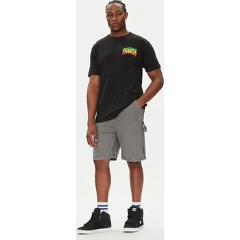 DC Shoes Džínové šortky Carpenter Baggy Short Rmg ADYS03019 Šedá Baggy Fit 28
