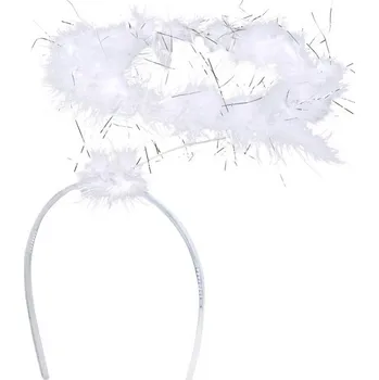 Karnevalový kostým Bílá andělská svatozář