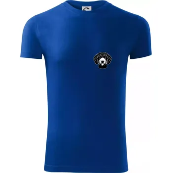 Pánské oblečení Lagotto romagnolo hlava na prsu - Viper FIT - Pánské zůžené tričko - S ( Královská modrá )