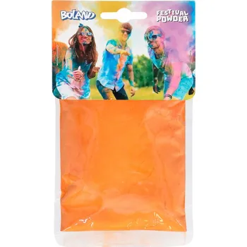 Karnevalový kostým Oranžový holi prášek