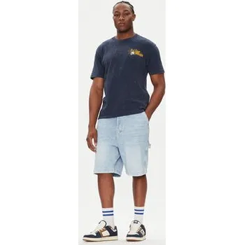 Dámské kraťasy DC Shoes Džínové šortky Carpenter ADYDS03022 Světle modrá Baggy Fit 36