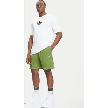 Pánské kraťasy adidas Sportovní kraťasy Trefoil Essentials KA8540 Zelená Loose Fit M