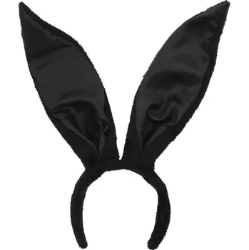 Karnevalový kostým Uši zajíc na čelence XL černé