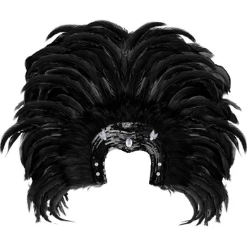 Čelenka z peří Rio černá