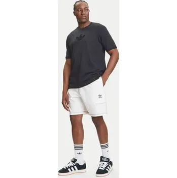 adidas Sportovní kraťasy Trefoil Essentials KA8541 Écru Loose Fit XXL