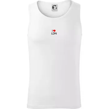 I Love LDN - Tílko pánské Core - L ( Bílá )