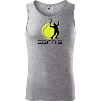 Tenista - Tílko pánské Core - XL ( Tmavě šedý melír )