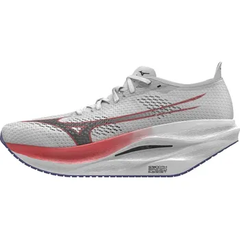 Pánská běžecká obuv Mizuno WAVE REBELLION PRO 3(U) - White/Baritone Blue/Fiery Cora Velikost: 46.5