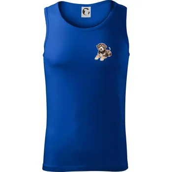 Pánské termoprádlo Lagotto romagnolo ležicí vyšívaný na prsu - Tílko pánské Core - 2XL ( Královská modrá )