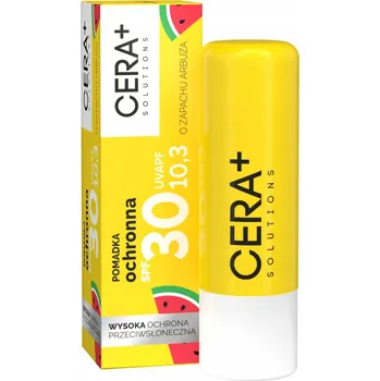 Rtěnka CERA+ SOLUTIONS Ochranný balzám na rty SPF30, 1 kus, expirace 10.2025