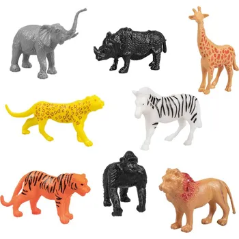 Sada 8 figurek divokých zvířat