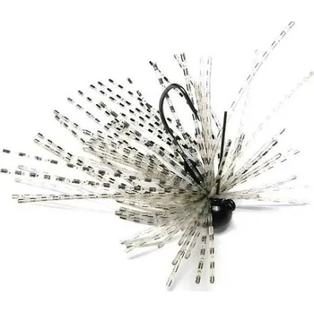 Rybářský háček Jigová Hlavička Keitech Tungsten Guard Spin 2,7gr Silver Shad