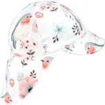 Esito Dětská kšiltovka s krytím krku Ptáčci růžová Vel. L