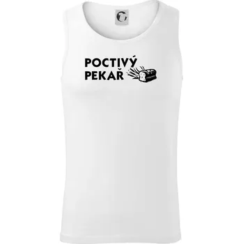 Poctivý Pekař - Tílko pánské Core - L ( Bílá )