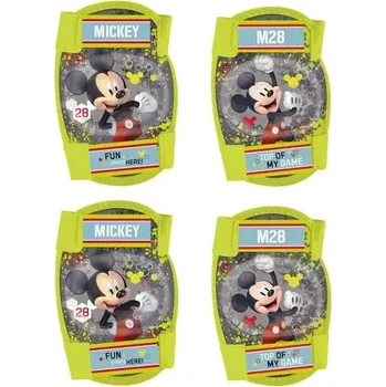 Chránič nohou CHRÁNIČE NA KOLO NA KOLENA A LOKTY MICKEY 4 KS