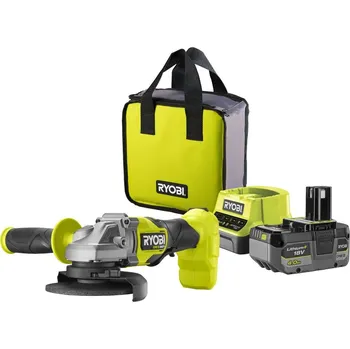 úhlová bruska Ryobi ONE+ HP Aku úhlová bruska RAG18X, 18 V, 9200 ot./min. 5133005614