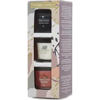 Dárková sada svíček Yankee Candle, 3 x 37 g