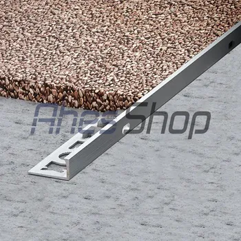 Stavební profil Ukončovací profil STONE L v.12,5mm 2,5m - AL přírodní