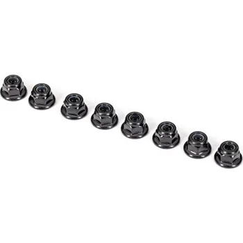 Matice Traxxas matice M3 s límcem samojistná černá (8)