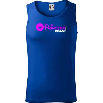 Princess! Inside! - Tílko pánské Core - M ( Královská modrá )