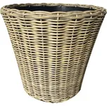 Košík na rostliny proutěný Lafiora Wicker Ø 42 x 40 cm