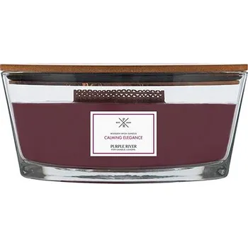Svíčka Svíčka Purple River Ellipse, Calming Elegance