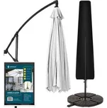 Kryt na slunečník 205 cm, černý SPRINGOS EXTERIO