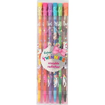 Pastelka Pastelky v tužce s gumou Ylvi Colour Twinnies