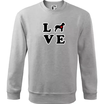 Lagotto romagnolo LOVE - Mikina Essential dětská - 146 cm/10 let ( Světlešedý Melír )