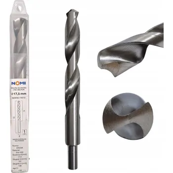 Vrták Vrták do kovu 17,5 mm HRC VECTOR NOMI pro ocel, plasty, dřevo a litinu
